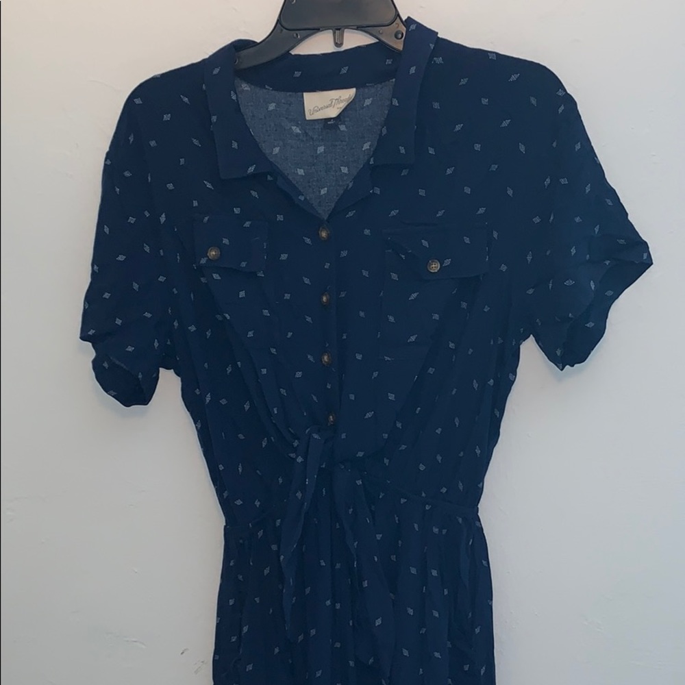 Navy Blue Universal Thread Jumpsuit